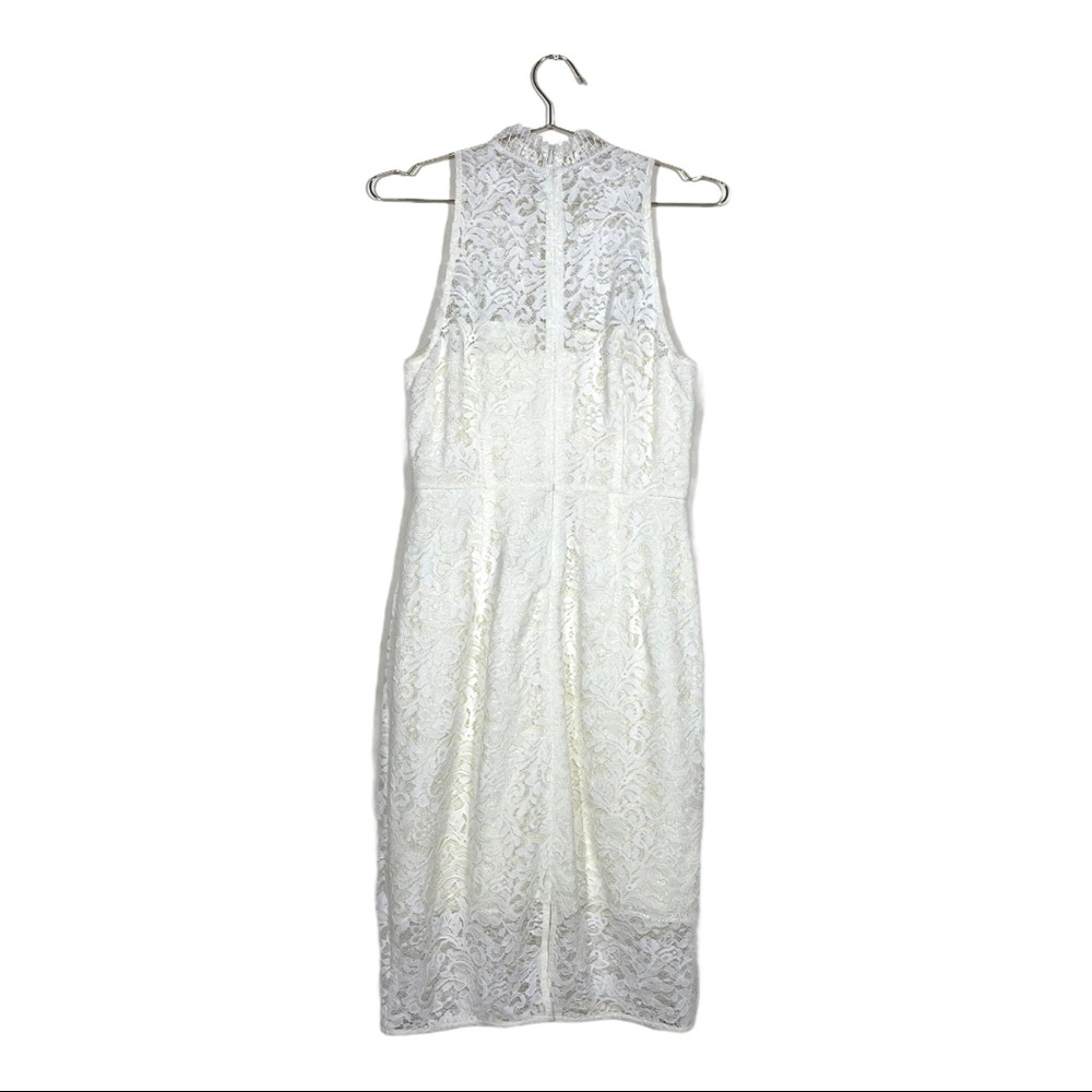 NEW Eliza J Illusion Lace Cocktail Dress - Picture 2 of 8